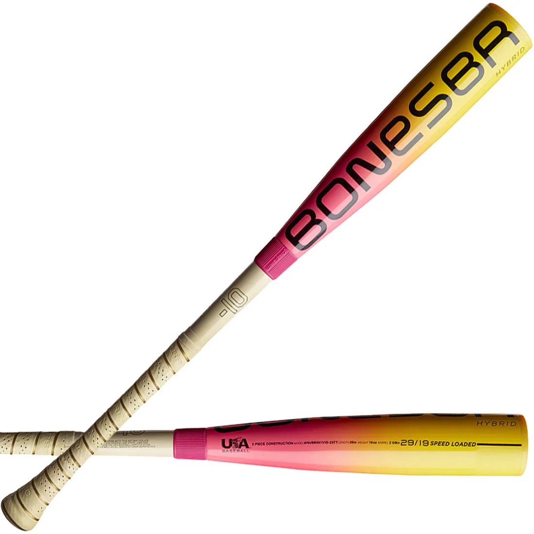2025 Warstic Tropical Thunder Bonesaber Hybrid USA -10 Baseball Bat: MBBSH25UBTT10